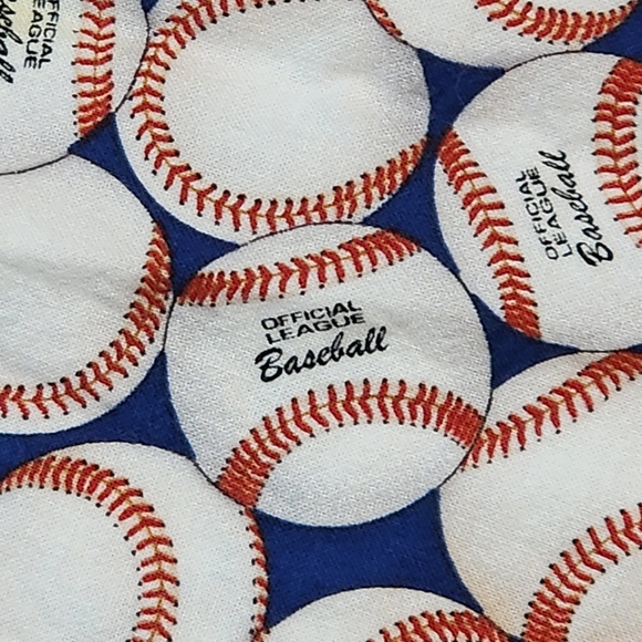 Baseball Scrubs Top Size Medium - Picture 4 of 8